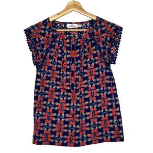 Vineyard Vines Textured Pineapple Blouse